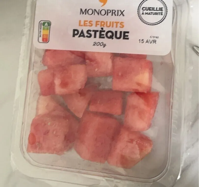 les fruits pastèque