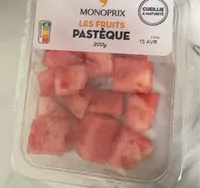 les fruits pastèque