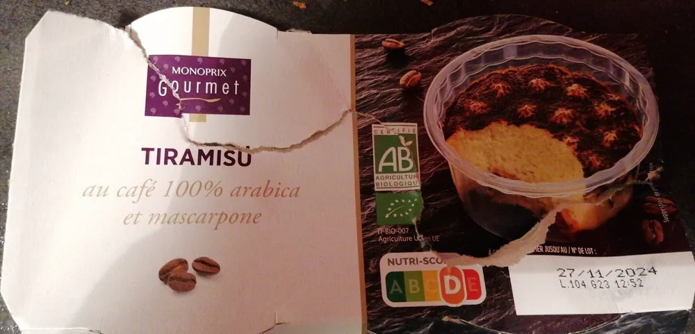 Tiramisu bio