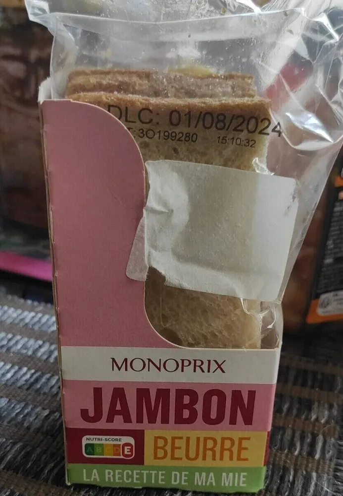 Jambon beurre