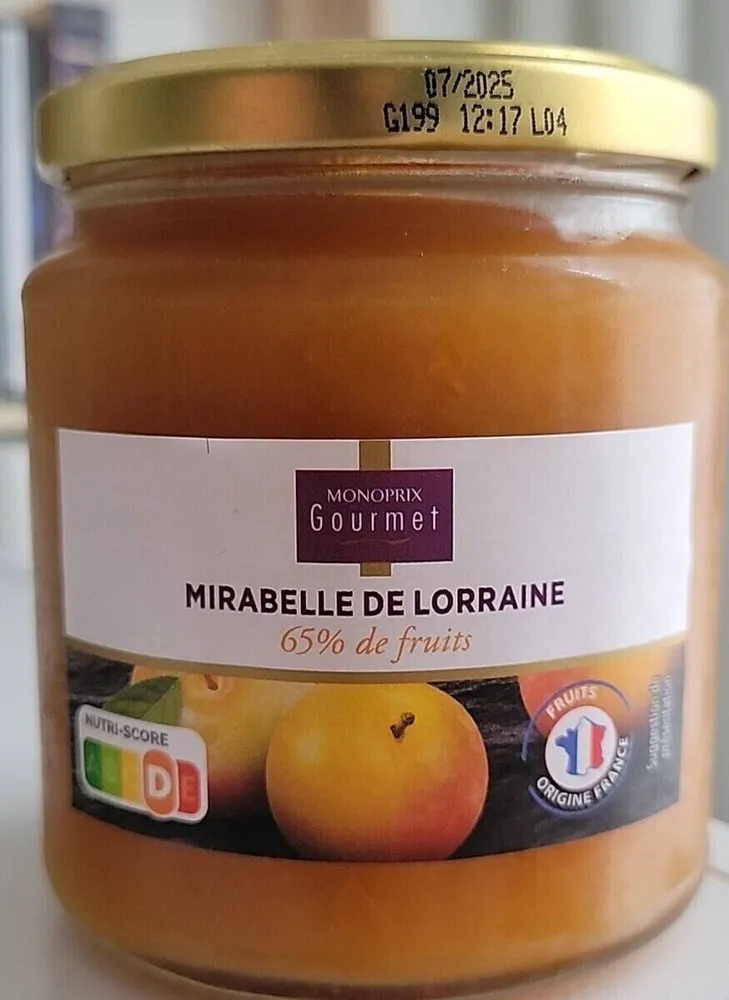 Confiture Mirabelle de Lorraine