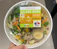 Salade Bowl - Blé Poulet Mangue