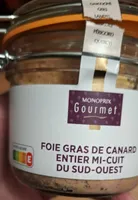 Foie gras de canard entier mi-cuit du Sud-Ouest