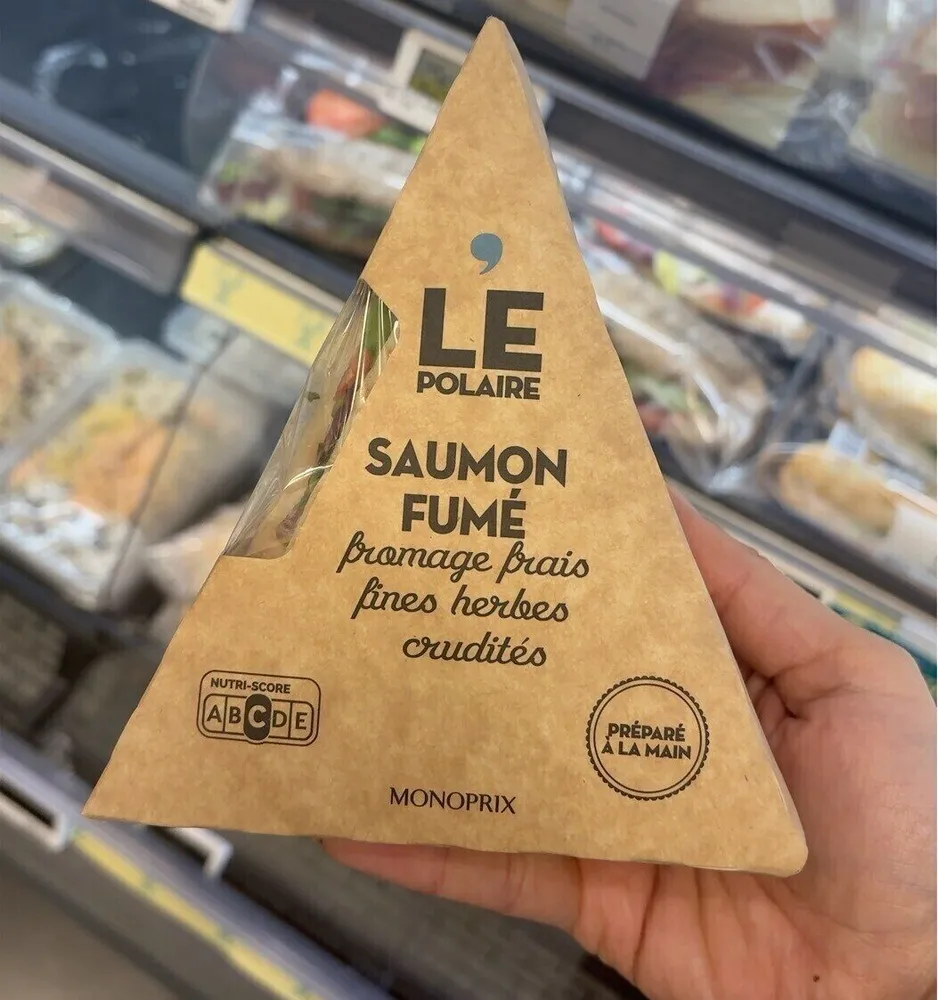 Saumon fumé fromage frais fines herbes crudités
