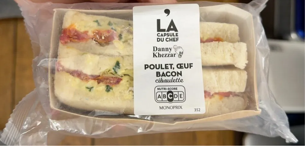 Poulet Oeuf Bacon