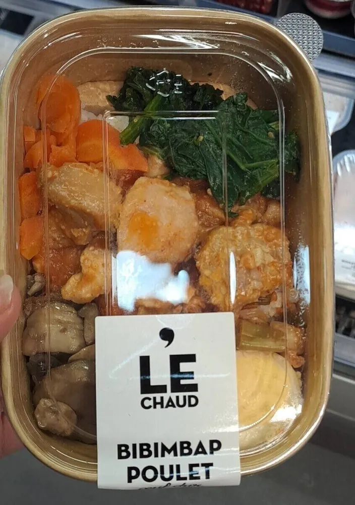 Bibimbap poulet