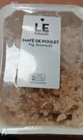 Mafé de poulet riz basmati