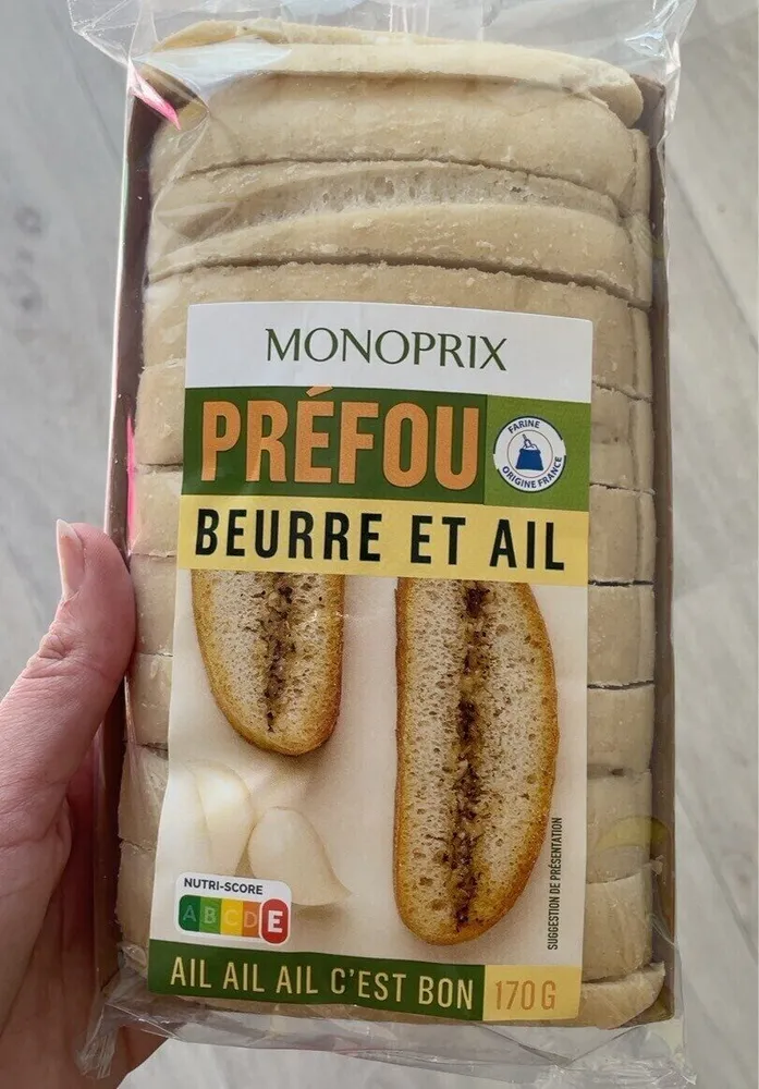 Préfou beurre et ail