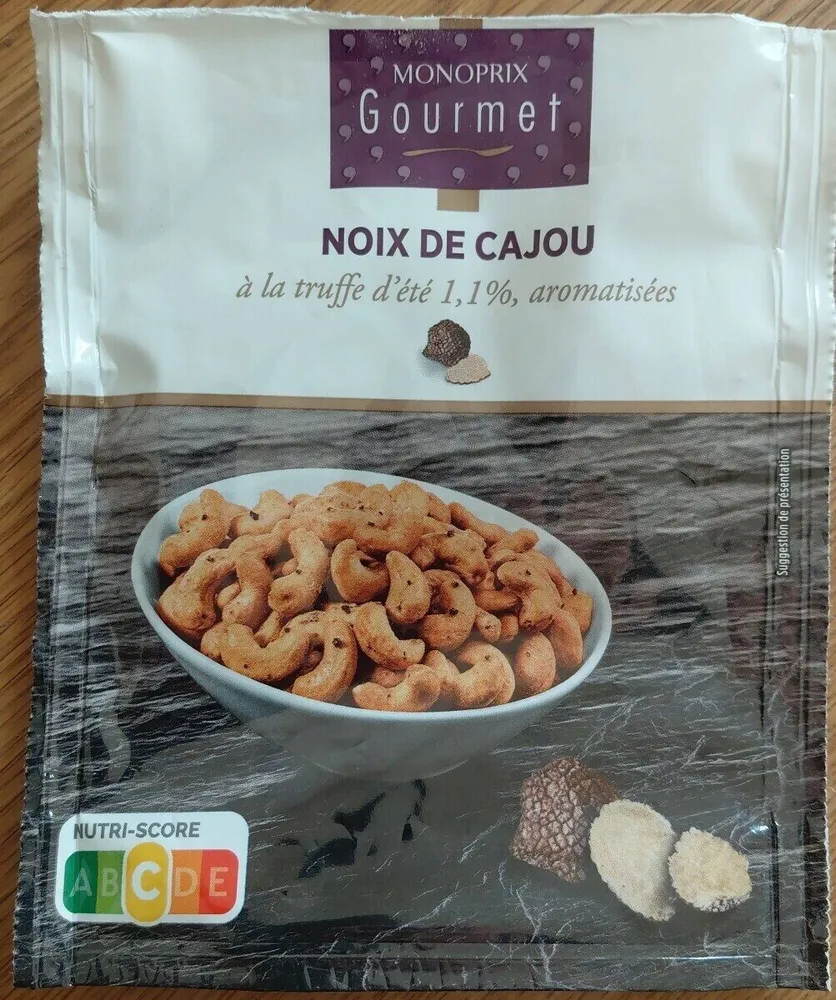 NOIX DE CAJOU à la truffe d'été 1,1%, aromatisées