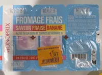 Fromage Frais Fraise Banane