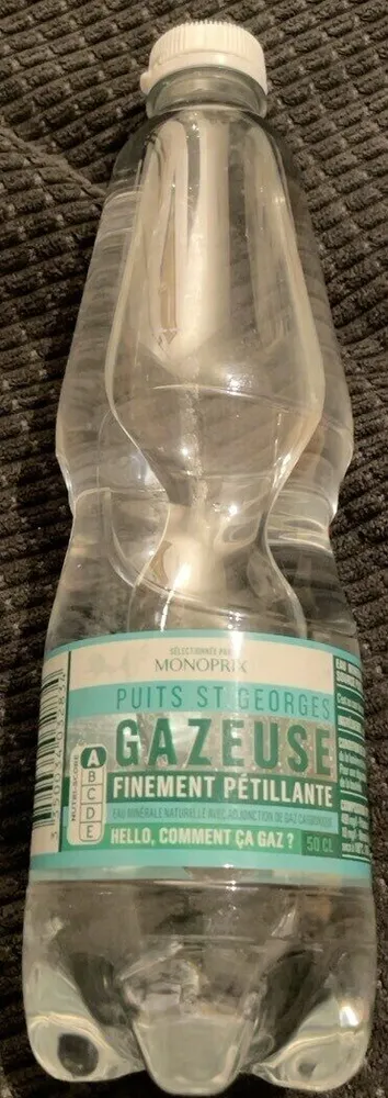 Eau gazeuse Puits St Georges