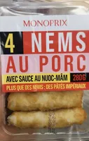 4 nems au porc