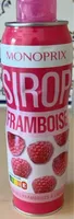sirop framboise