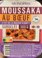 Moussaka au bœuf