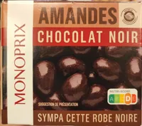Amandes chocolat noir