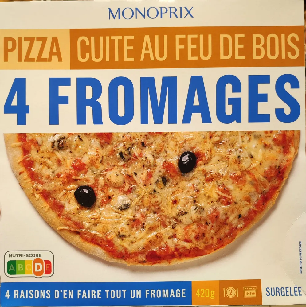 Pizza 4 fromages