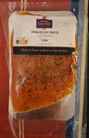 Émincé de truite aux trois poivres