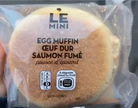 Egg Muffin Oeuf Dur Saumon Fumé