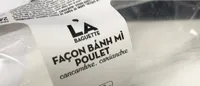 Baguette poulet banh