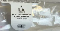La Baguette Duo de Saumon Cocombre