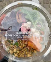 Buddha Bowl Patate douce, Feta AOP, Épautre