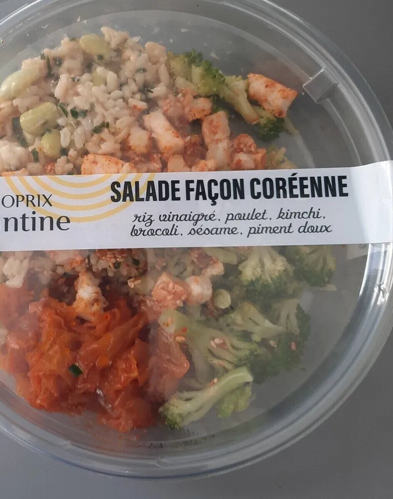 Salade façon coréenne