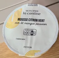 Mousse citron vert