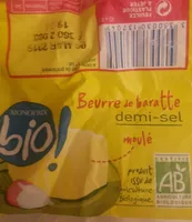 Beurre de baratte demi sel
