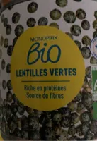 Lentilles vertes