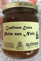 Confiture extra poire aux noix