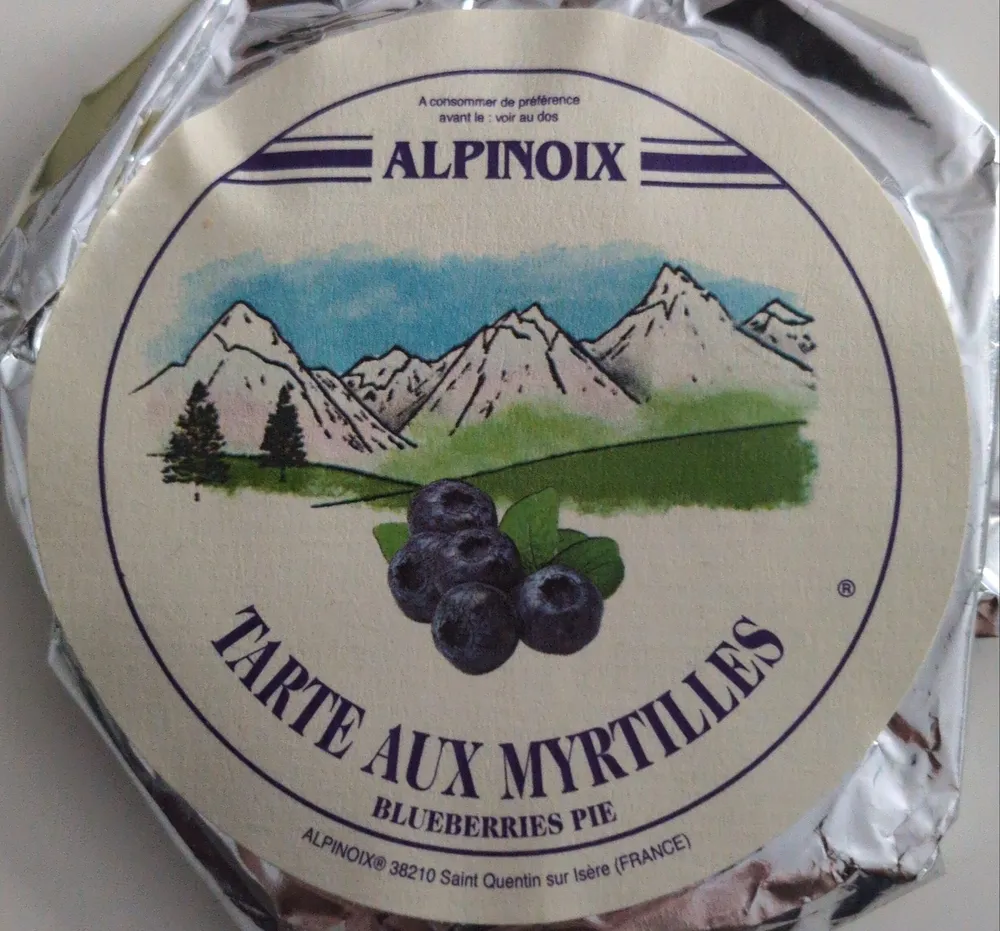 Tarte aux myrtilles