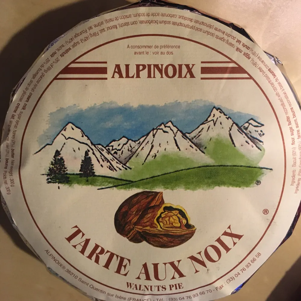 Tarte aux noix