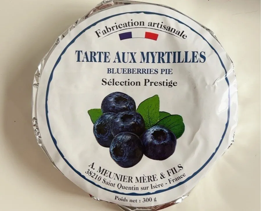 Tarte aux myrtilles