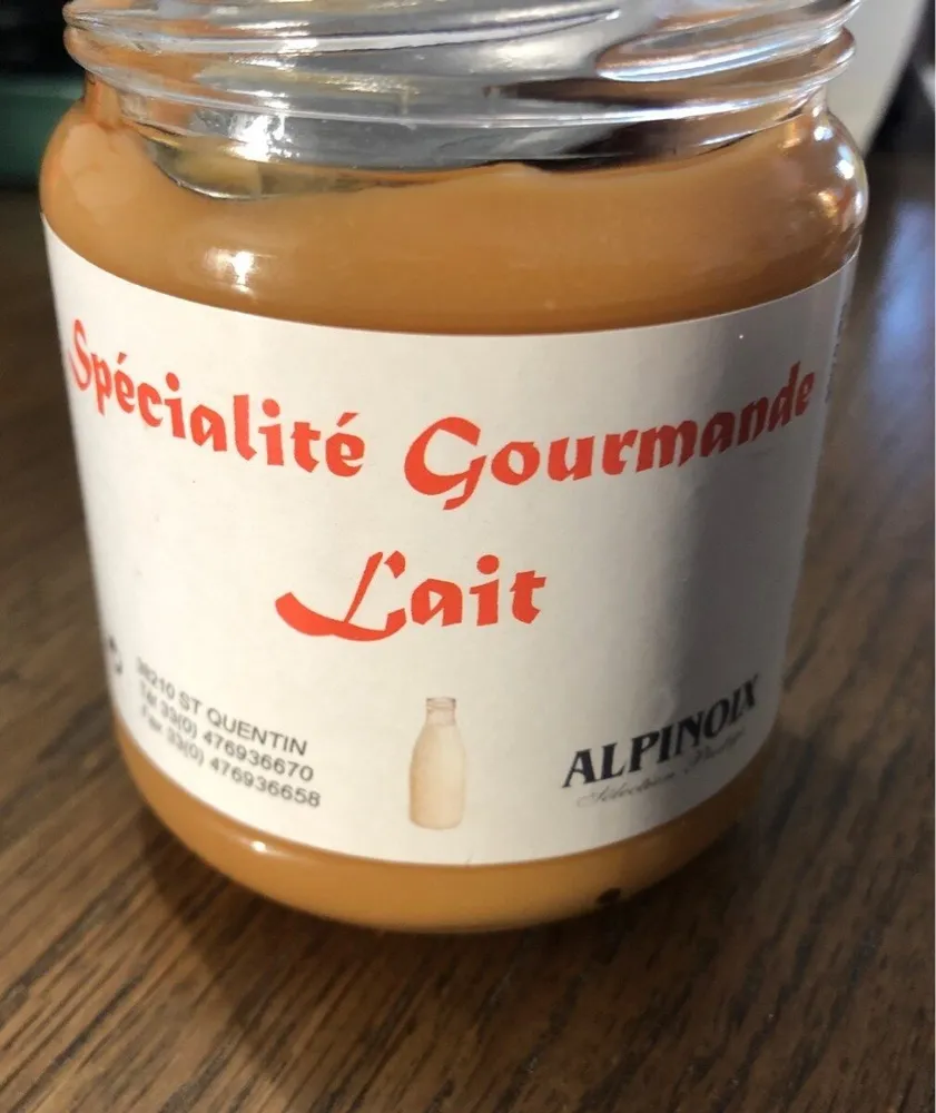 specialite gourmande lait