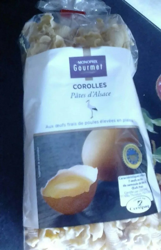 Corolles pâtes d'Alsace