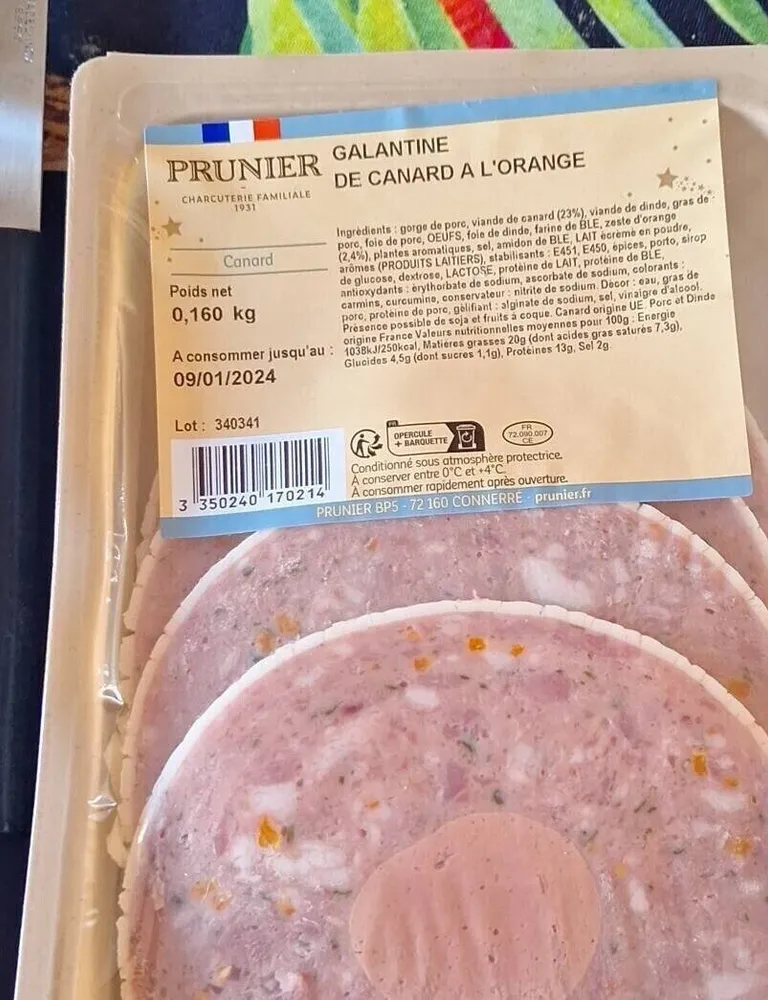 Garantie de canard à l'orange