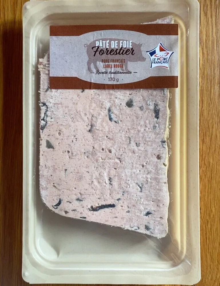 Paté de foie forestier