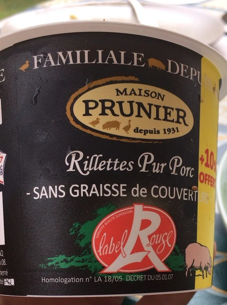 rillettes pur porc