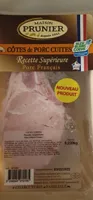 Cotes de porc cuites