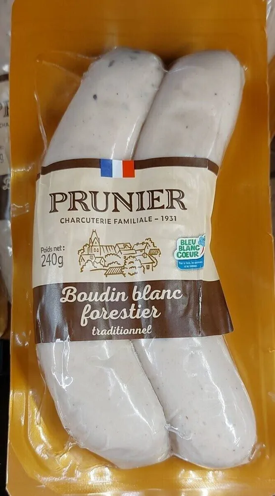 Boudin blanc forestier
