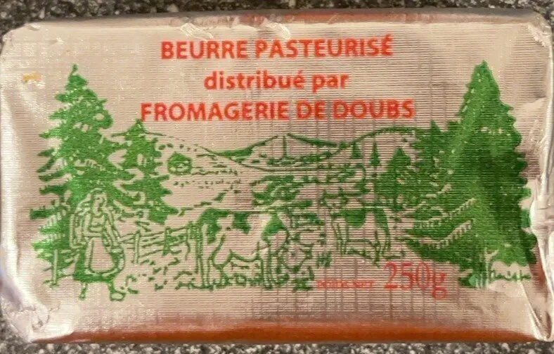 Beurre pasteurisé