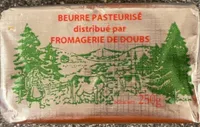 Beurre pasteurisé