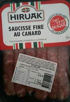 Saucisse fine au canard