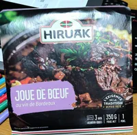 Joue de boeuf au vin de Bordeaux