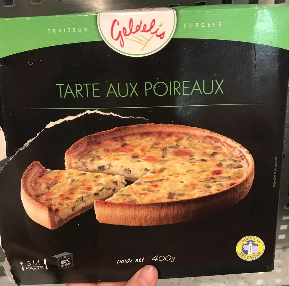 Tarte aux poireaux