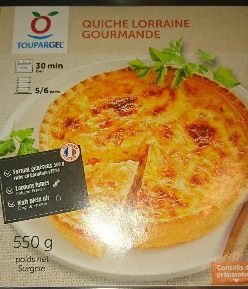 Quiche Lorraine Gourmande