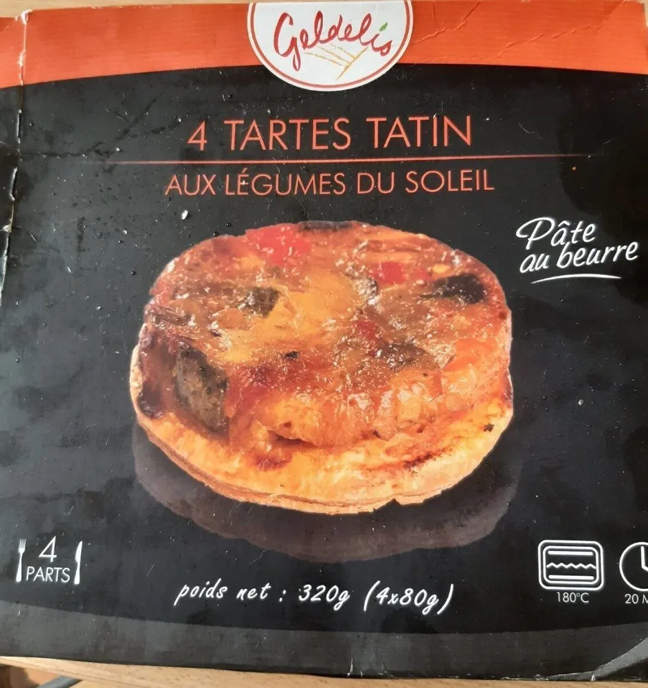 Tartes Tatin aux légumes du soleil