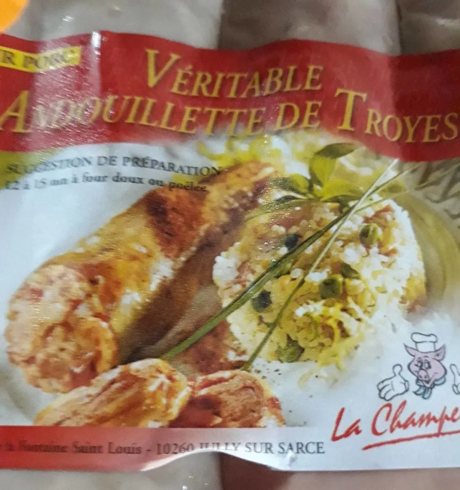 Véritable andouillette de  troyes
