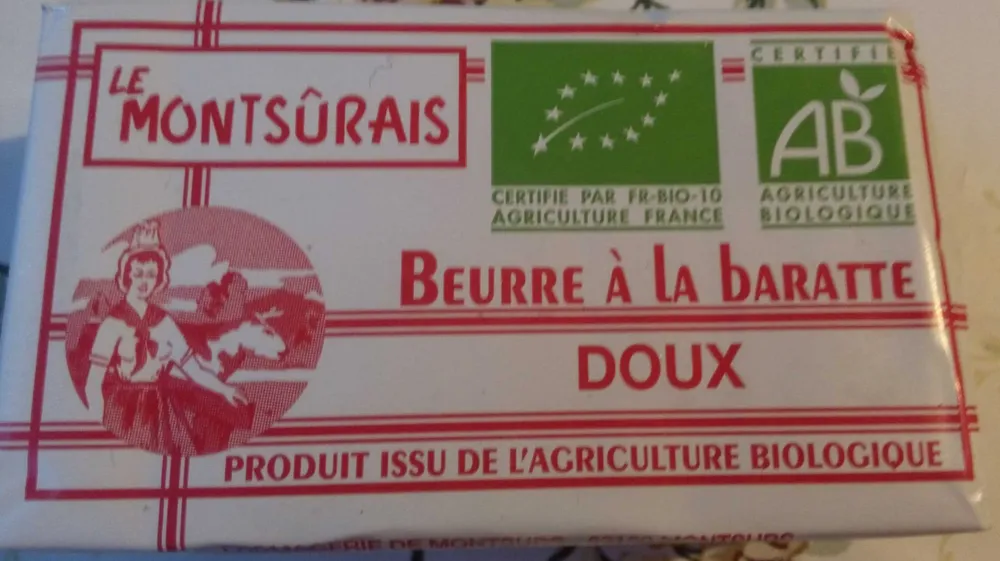 Beurre à la Baratte Doux