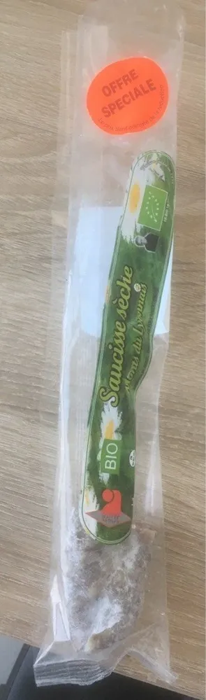 Saucisse sèche 200g bio